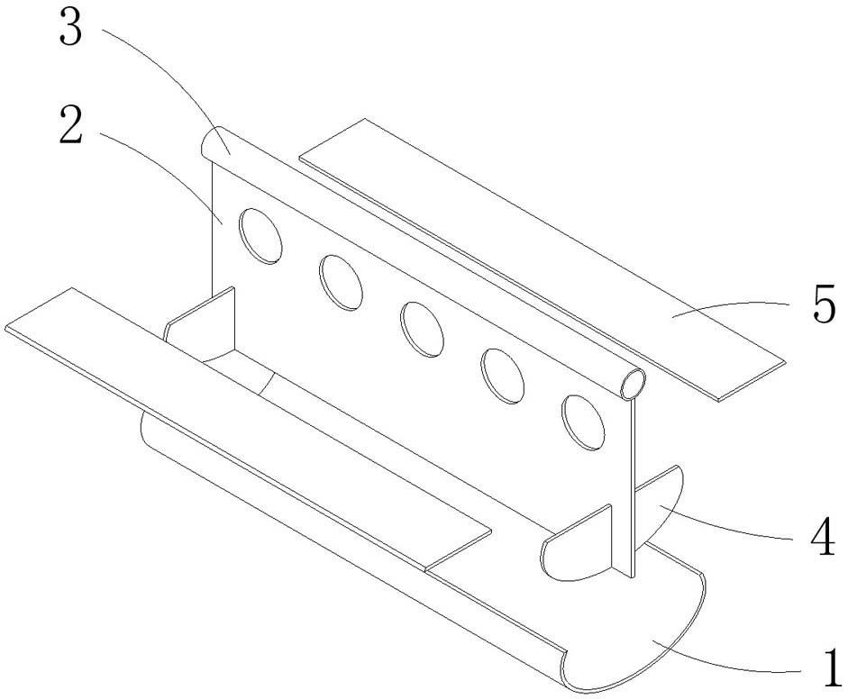 Combined elliptical section component and processing method thereof