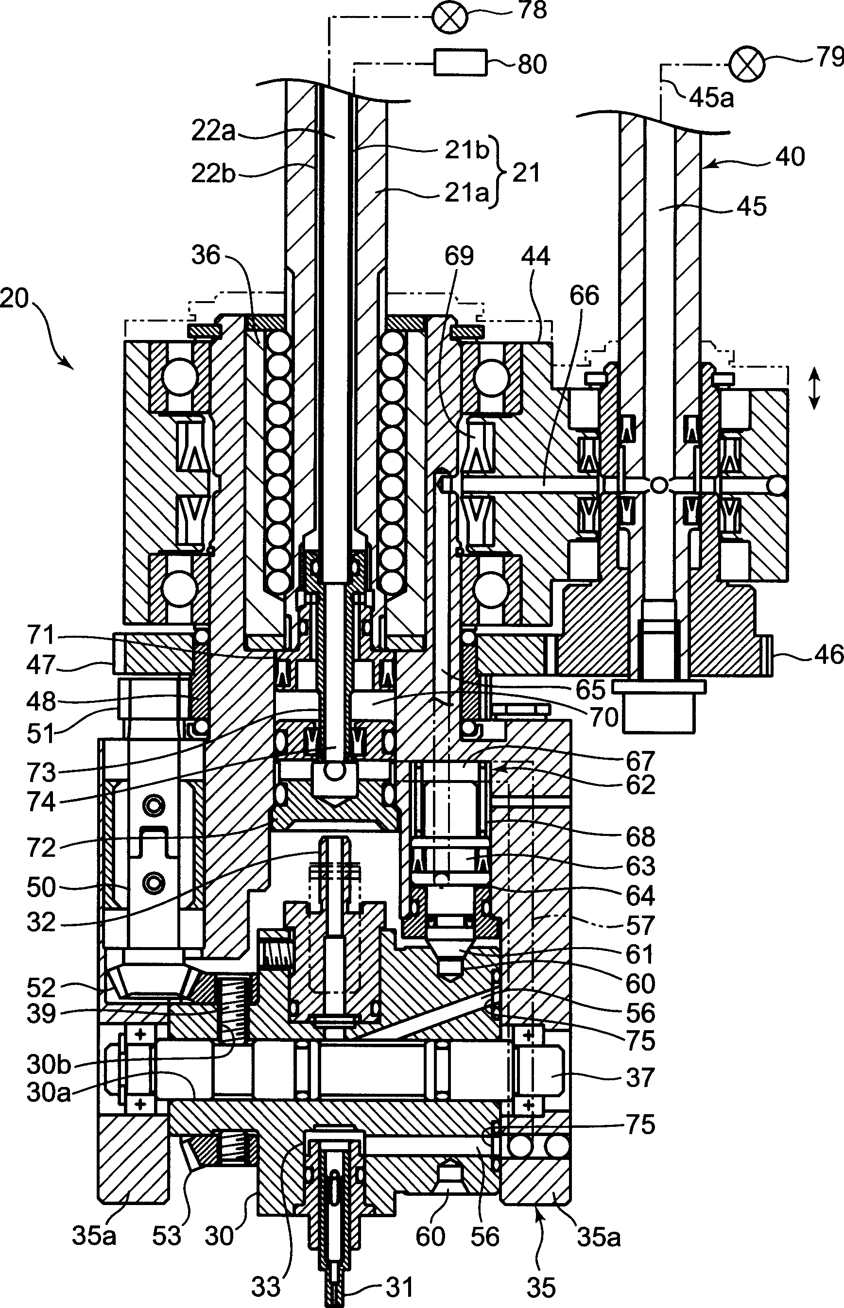 Facial mounting machine