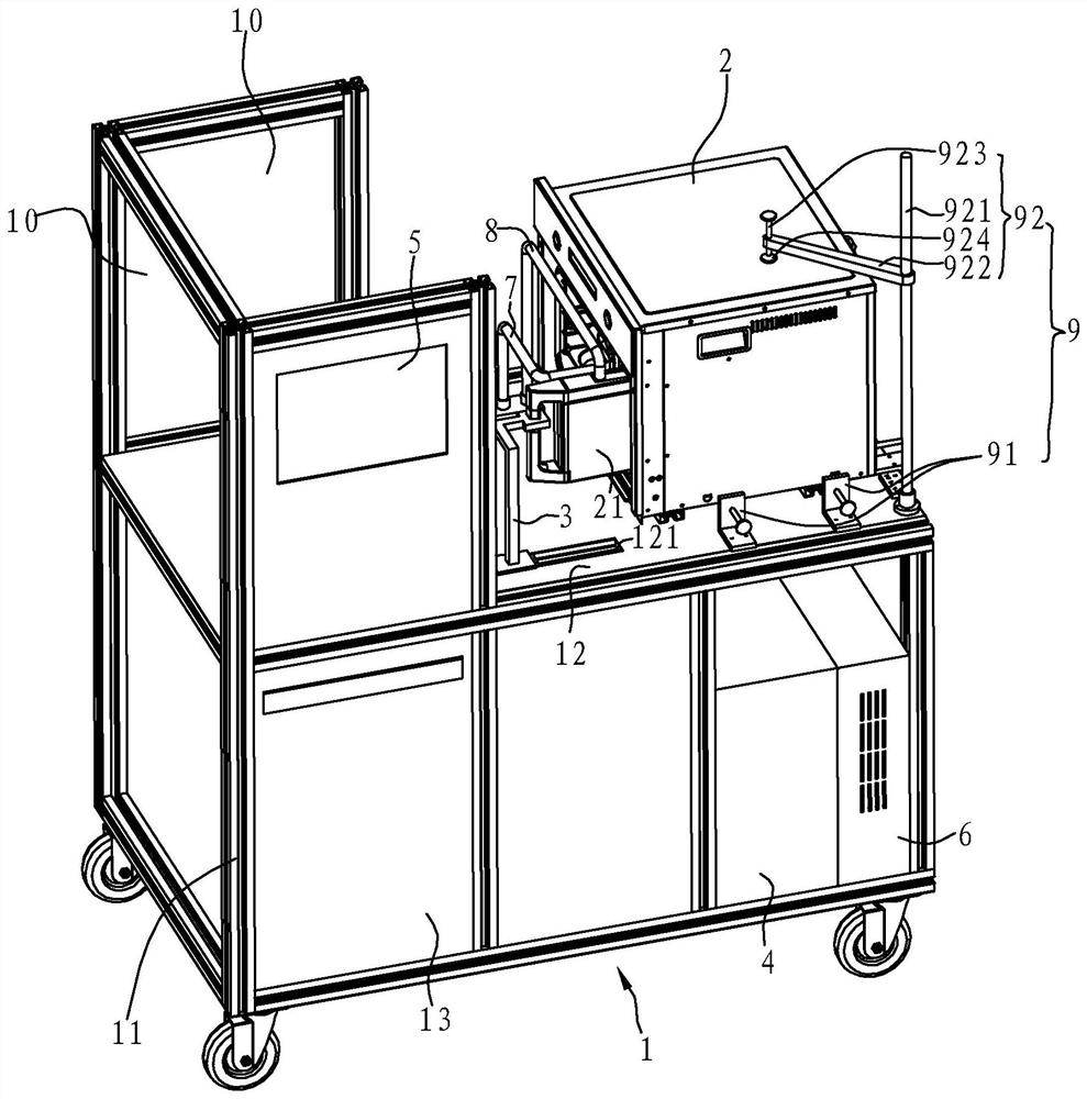 Plug-in life test device for water tank in steamer