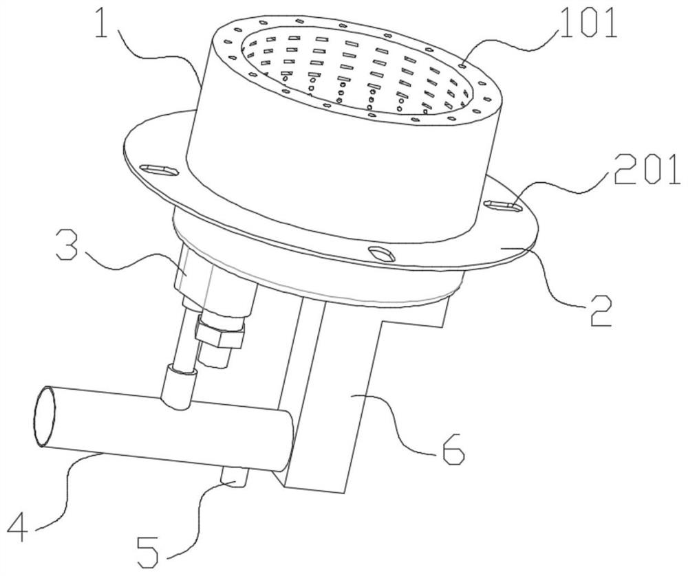 Furnace end capable of stably combusting kindling materials