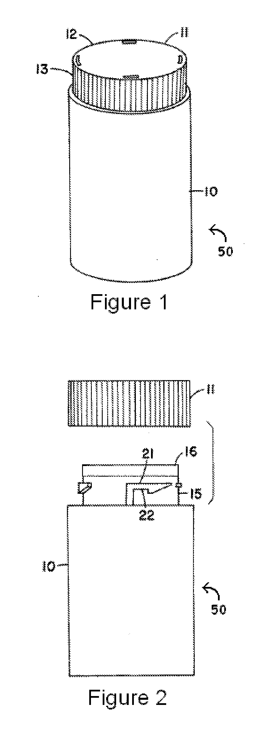 Biodegradable pharmacy container and safety cap