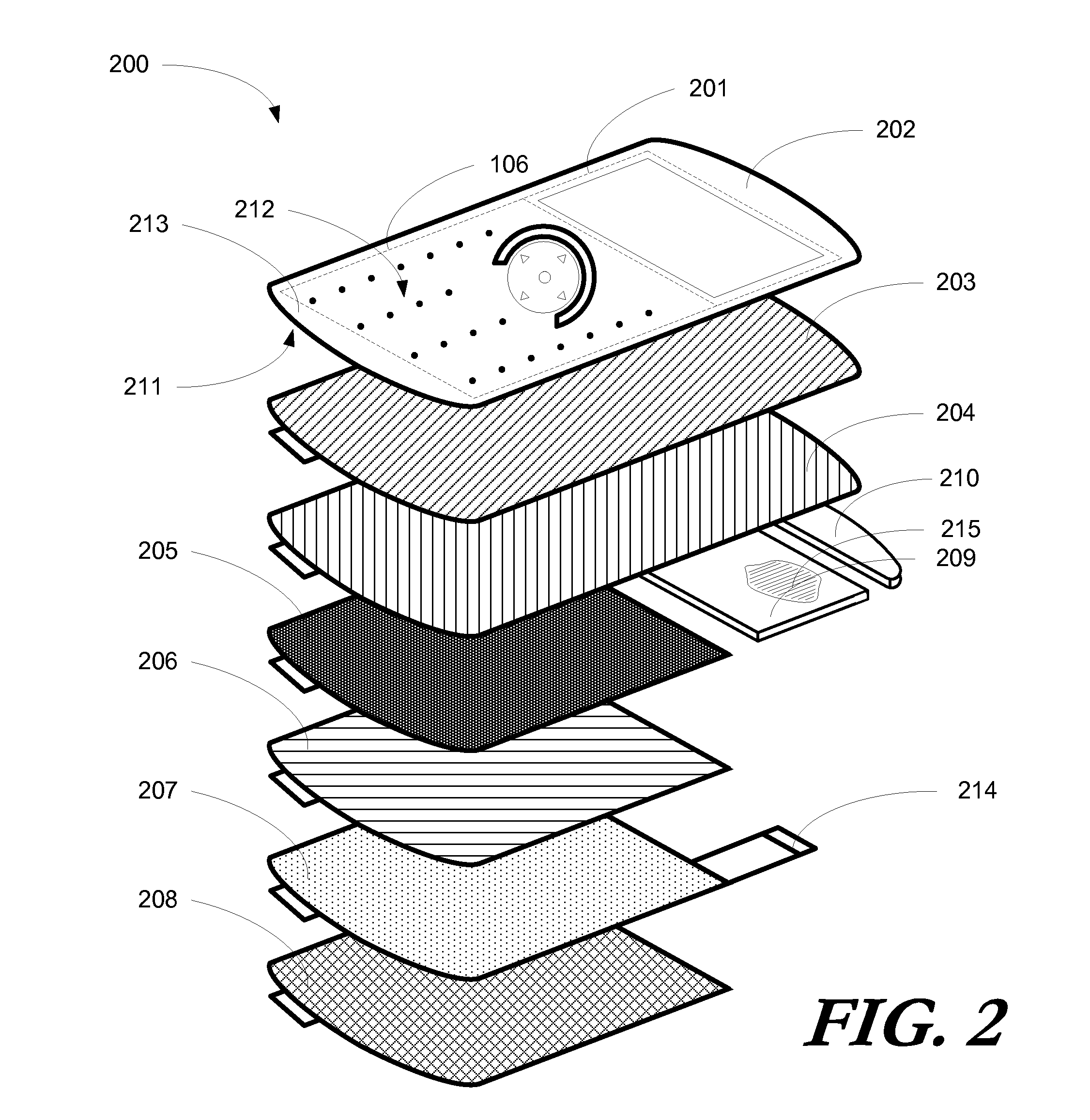 Segmented Electroluminescent Device for Morphing User Interface