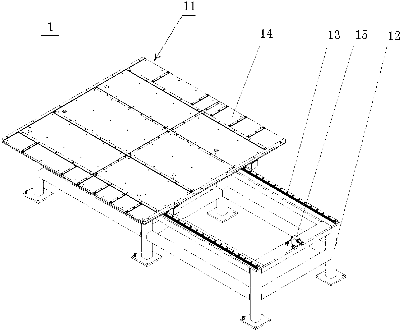 Automatic assembling and welding system based on three-dimensional laser vision