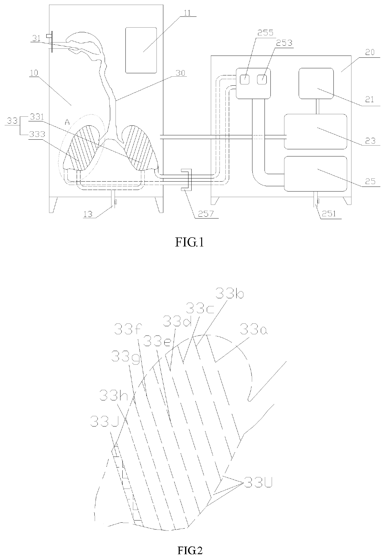 Simulation device for characterizing aerodynamics of dry power inhalants in respiratory system