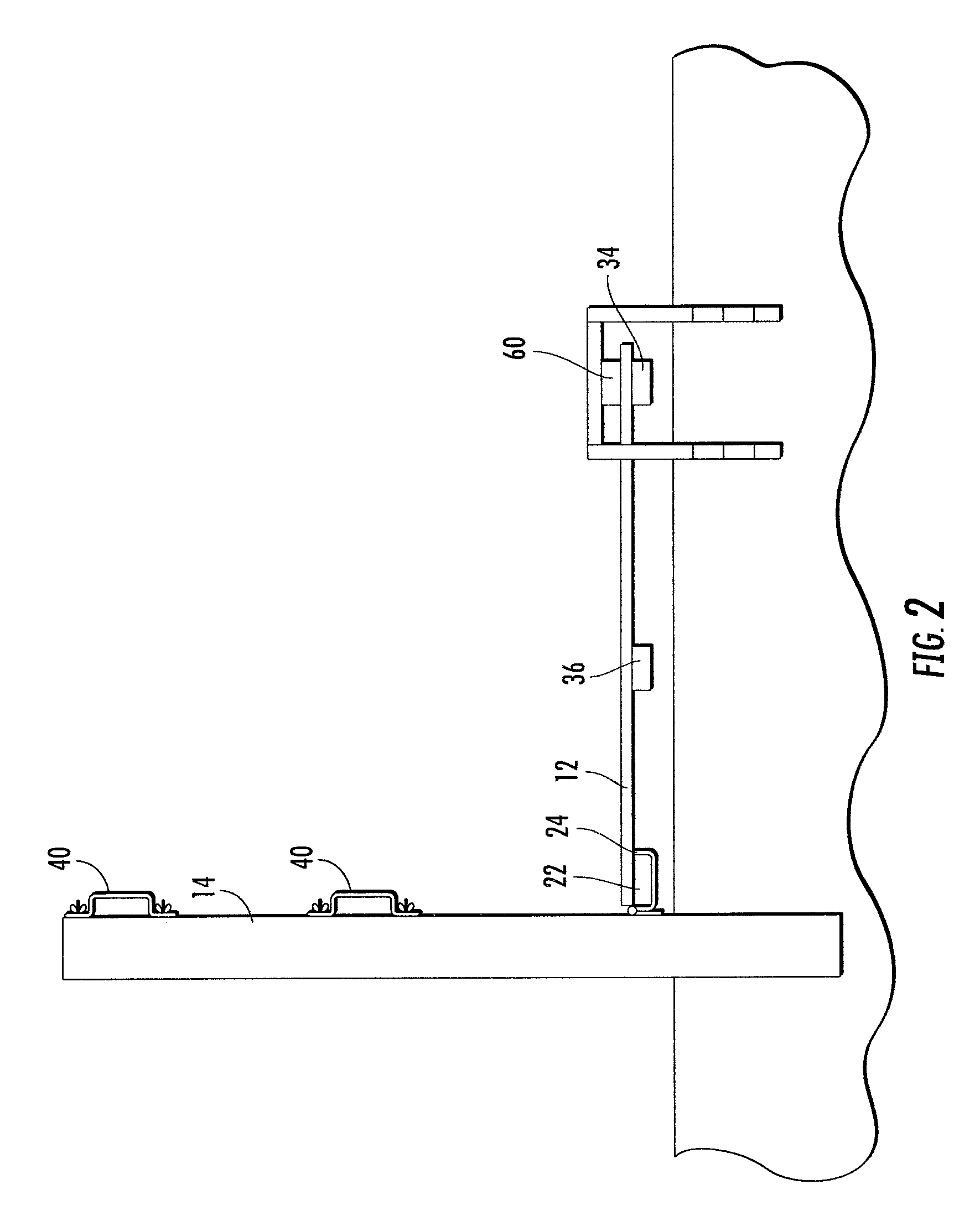 High wind fence system