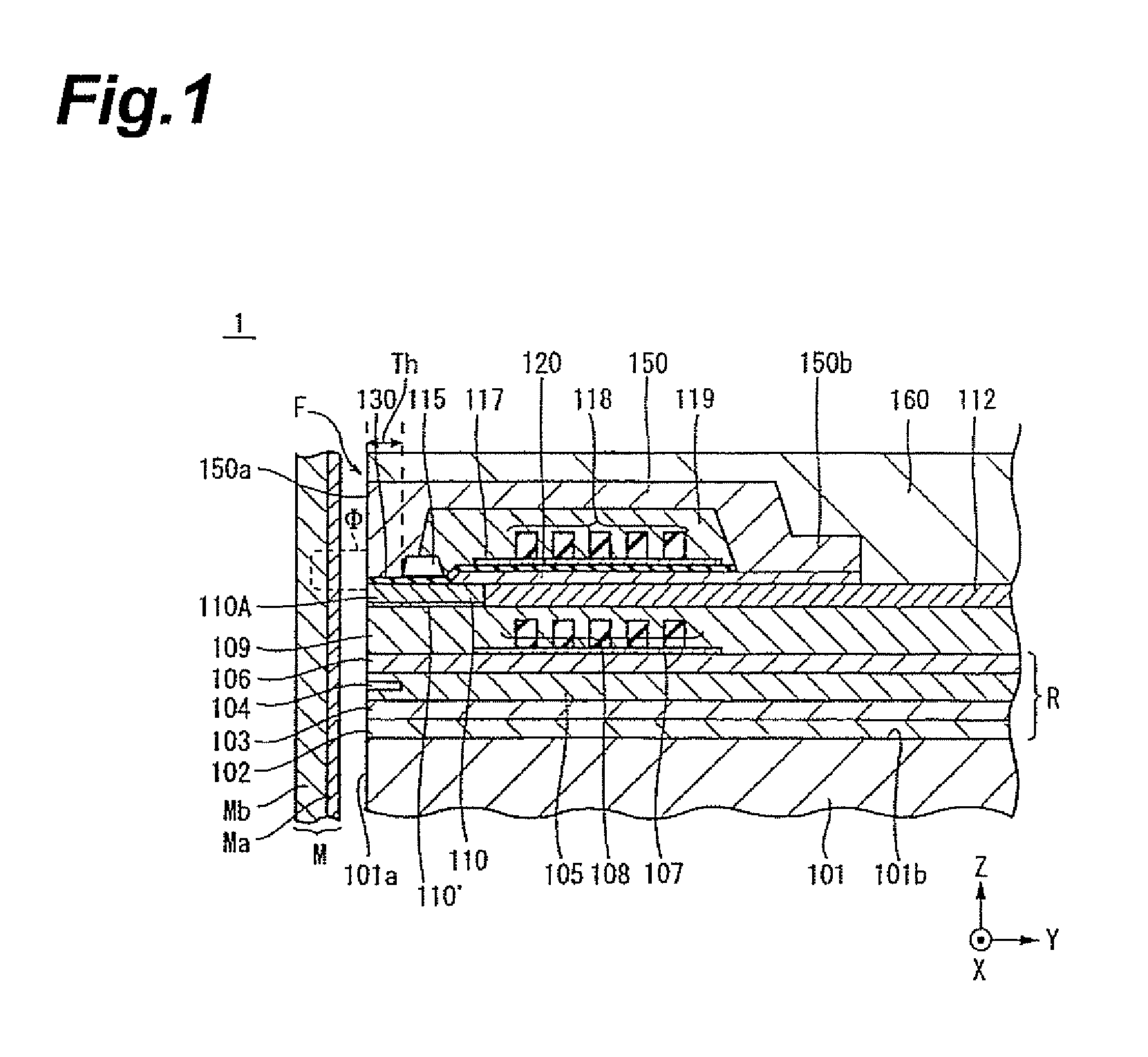 Perpendicular magnetic recording head