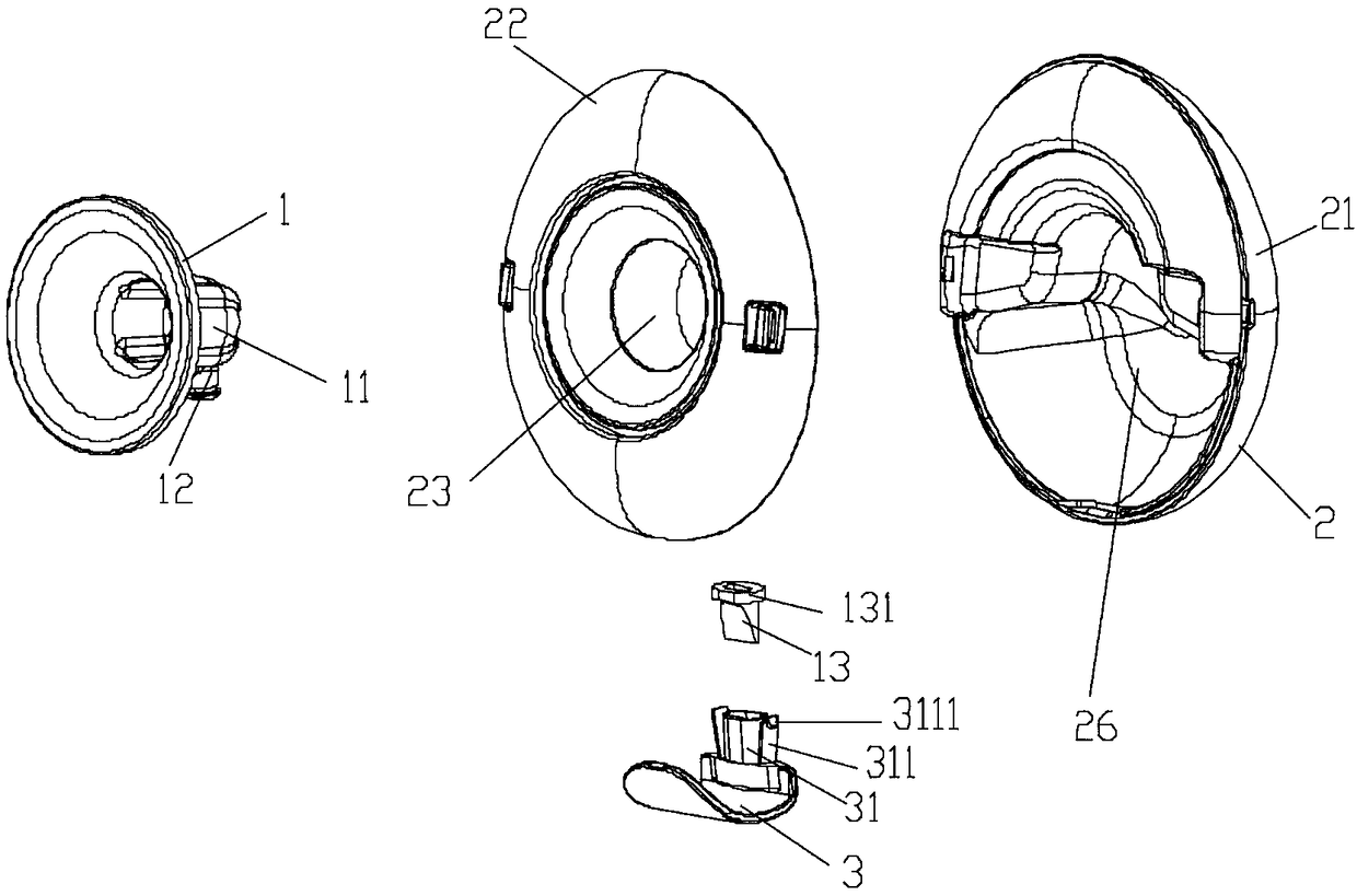 Integrated hand-free breast pump