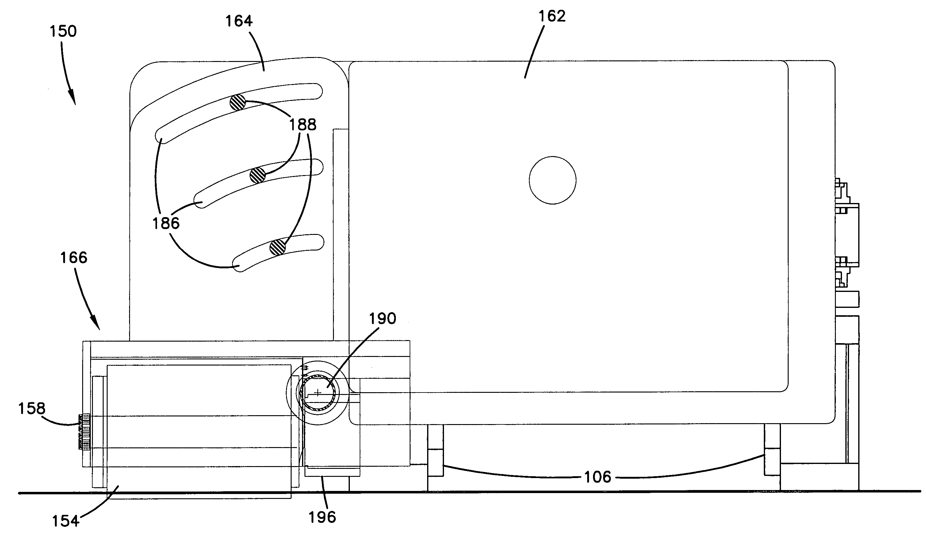 Close proximity grinder