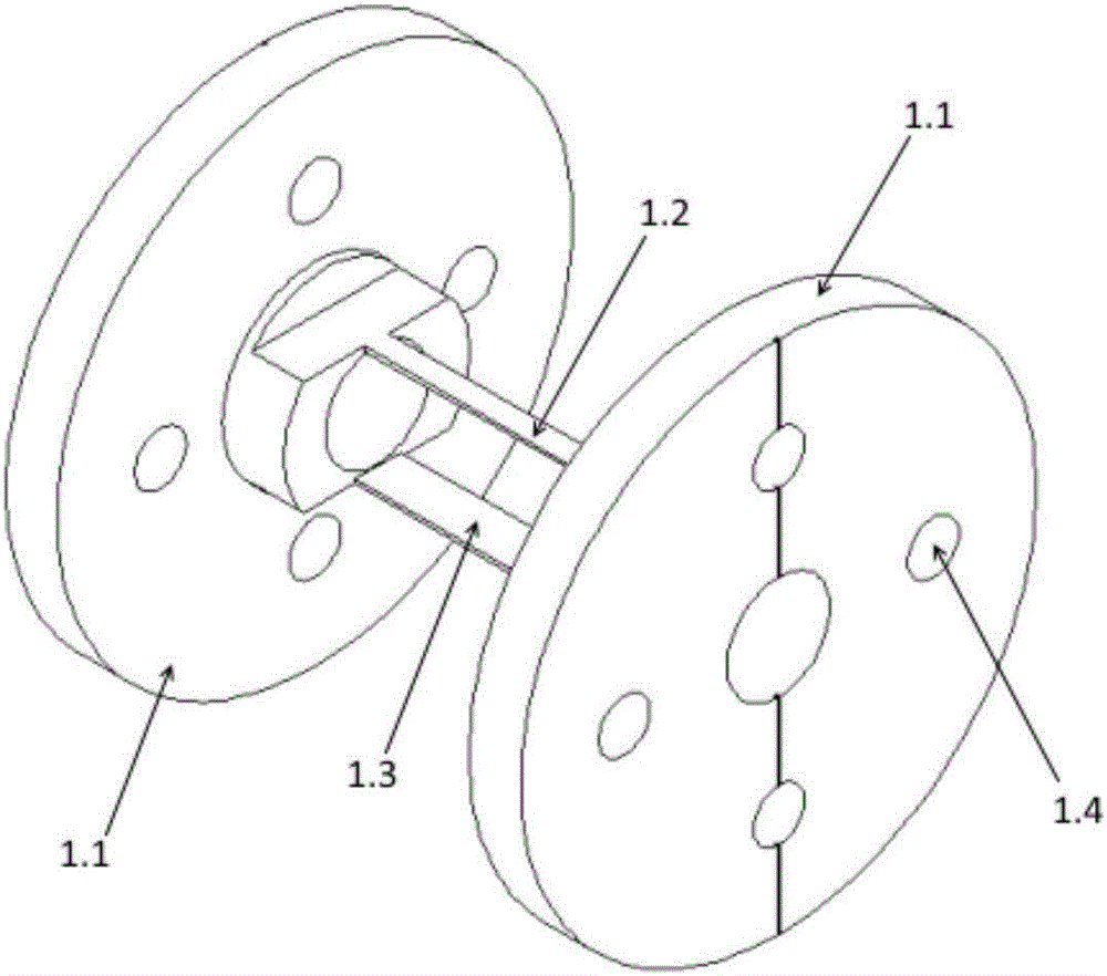 Method and device for testing structural collapse response of ship hull girder under waves