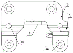 An electronic vacuum pump mounting bracket