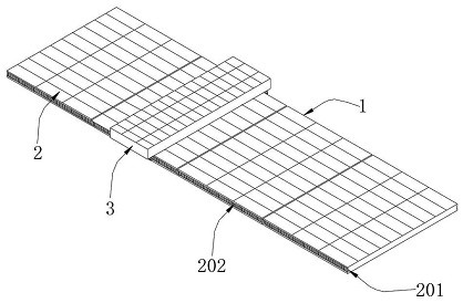 Automatic cleaning device for photovoltaic panel