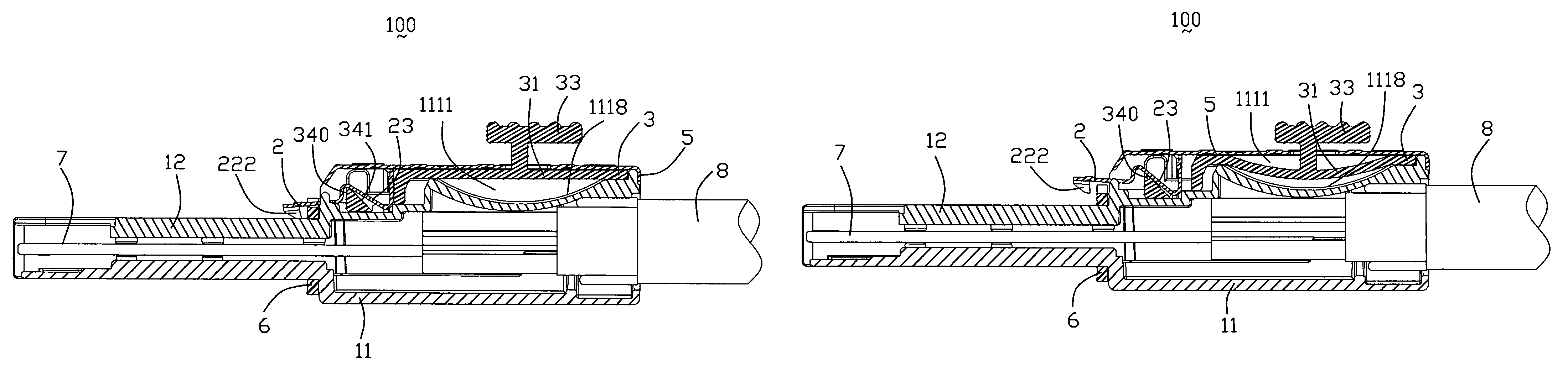 Plug connector having a latching mechanism