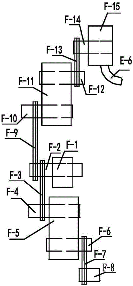 Combined ice and snow removing device for breaking and crushing ice and snow and blowing snow