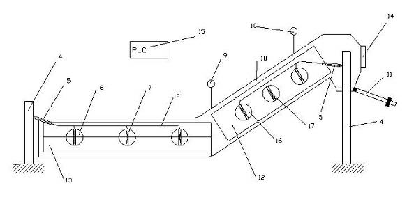 Ventilation control system and method applicable to dry type slag extractor