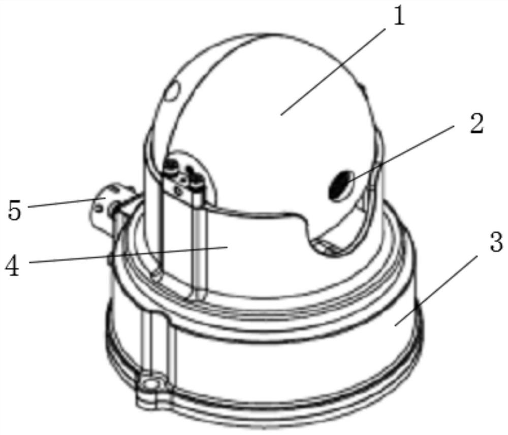 Full-angle temperature measurement thermal image detector with automatic patrol and positioning functions