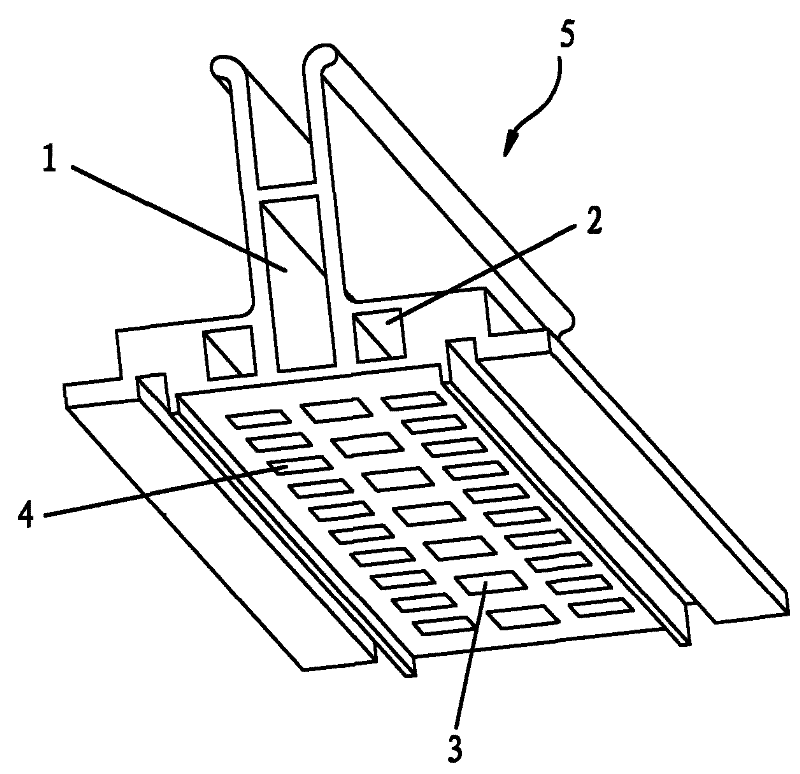 Air duct of uv lamp