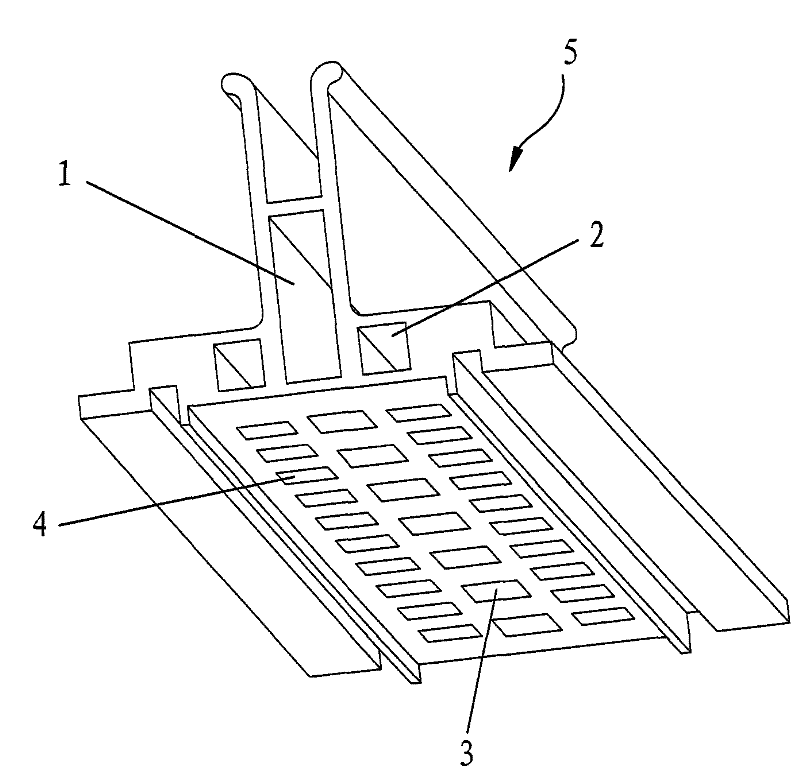 Air duct of uv lamp