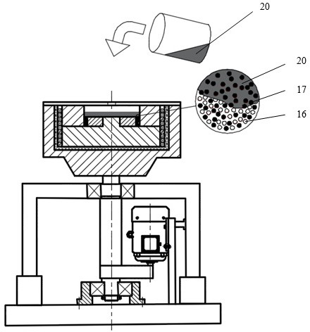 A die-casting method for superhard grinding wheel with ordered micro-groove structure