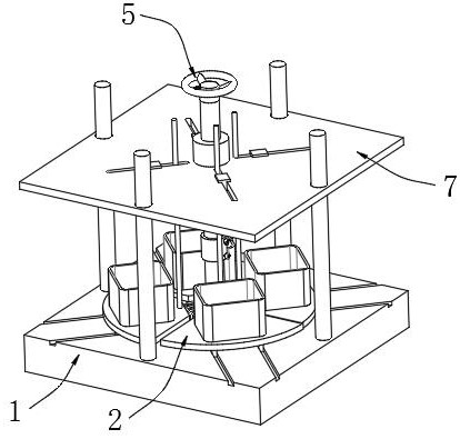 Indoor intelligent seedling raising frame