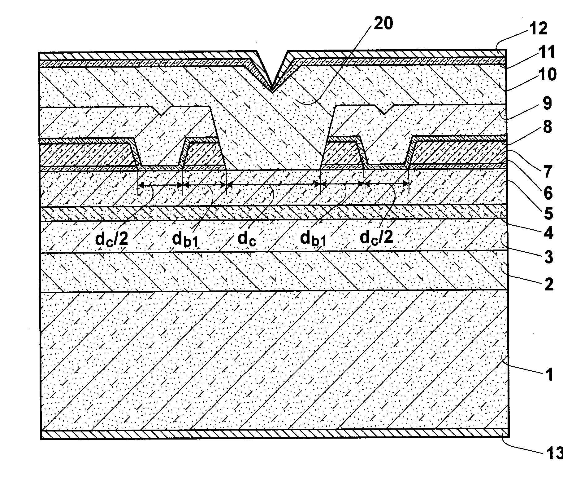 Semiconductor laser device including arrow structure precisely formed to suppress P-As interdiffusion and Al oxidation