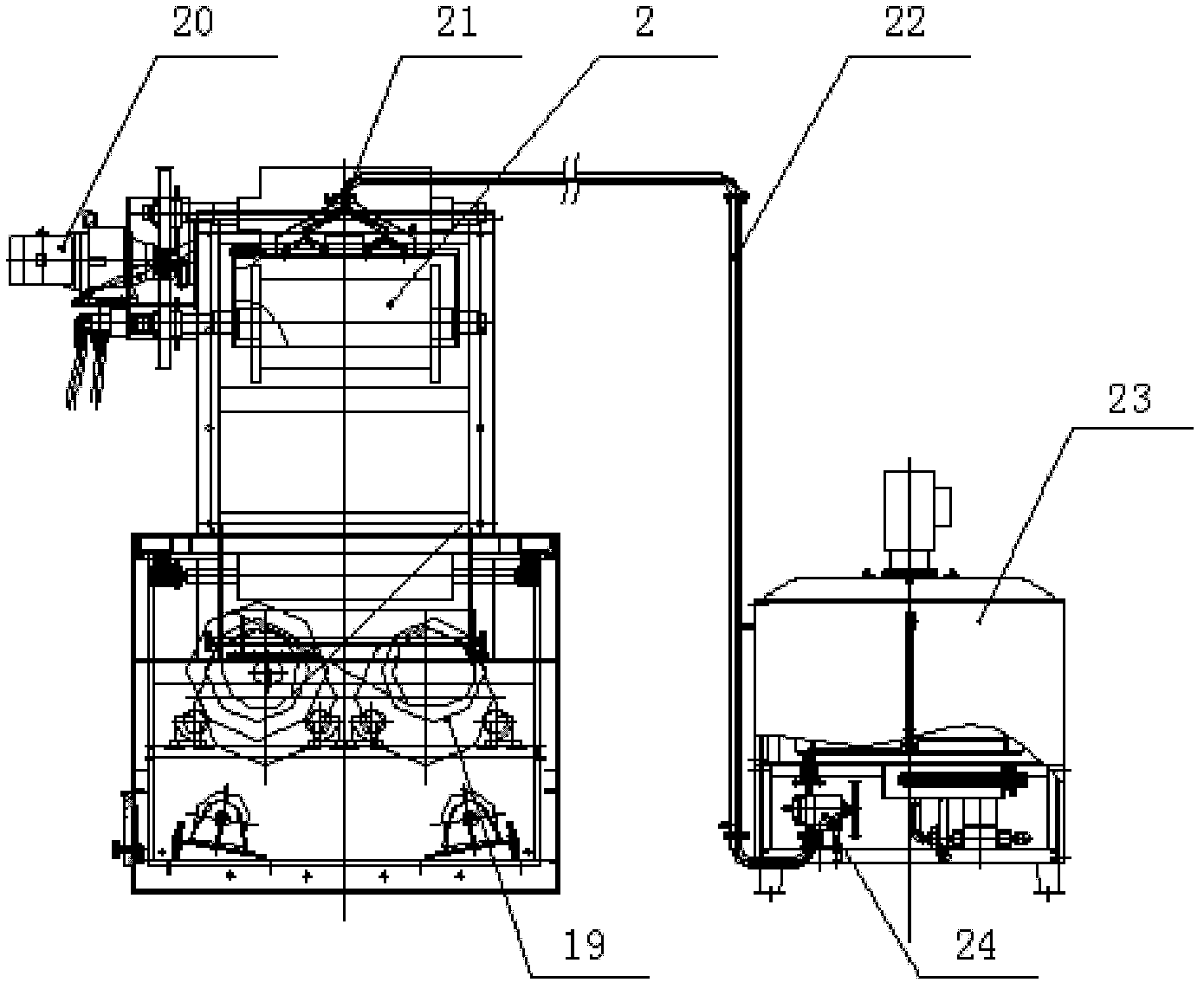 Full automatic chocolate button forming machine