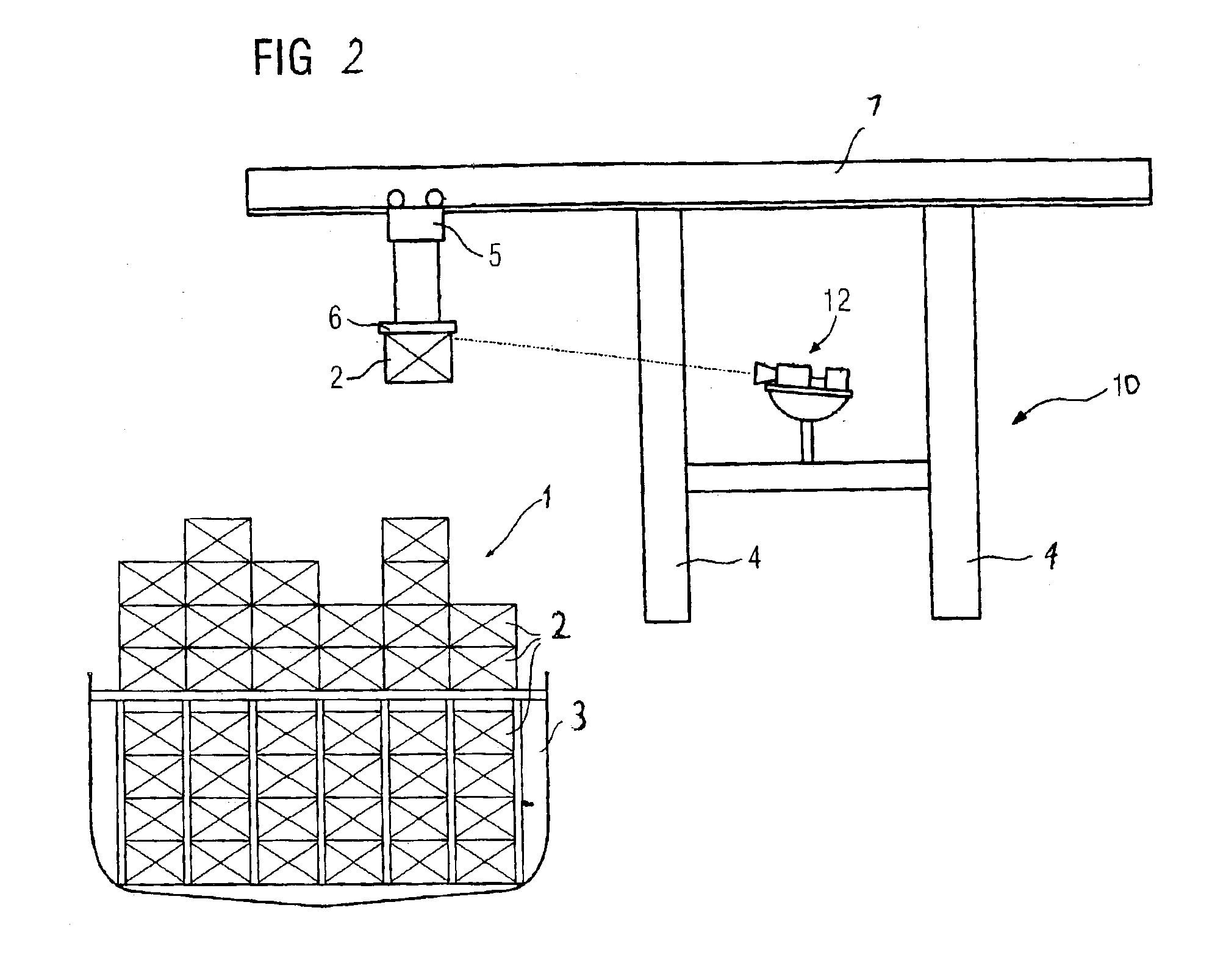 Method of automating a loading and unloading of container ships in container terminals, and crane automation system