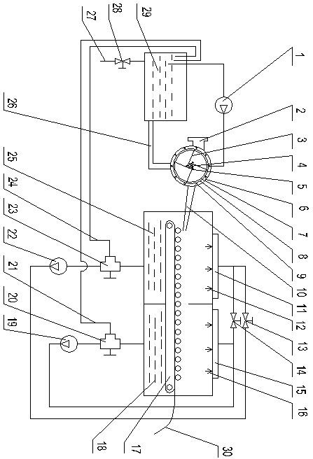 Soft capsule cleaning machine