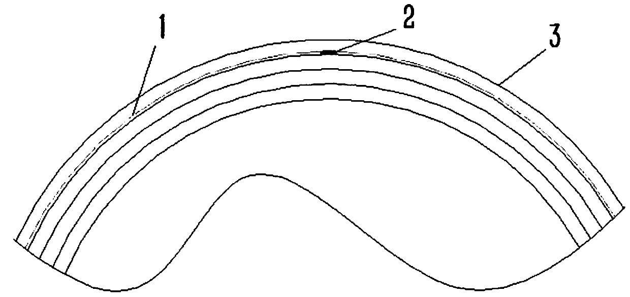 Method for internally placing Fabry-Perot cavity pressure fiber sensor probe