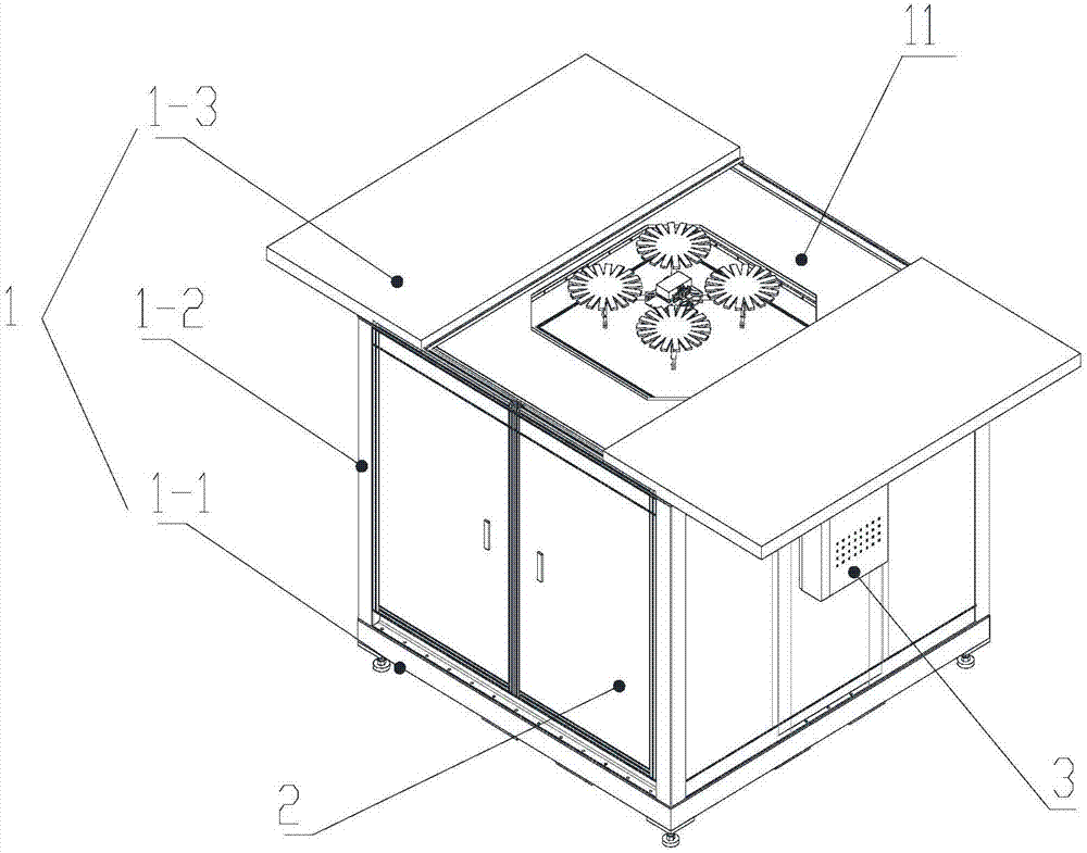 Intelligent hangar for unmanned plane