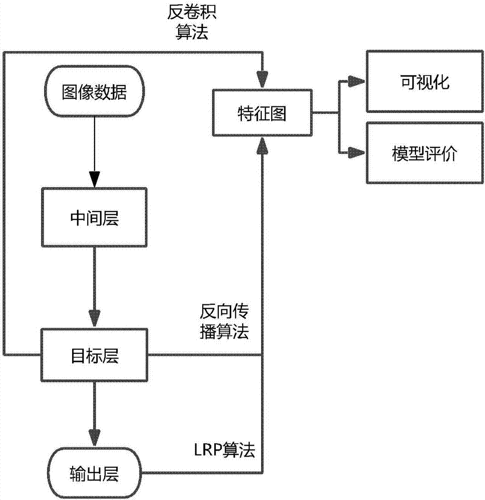 Deep learning characteristic visualization and model assessment method