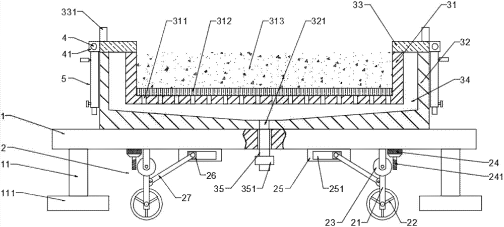 Vegetable cultivation device capable of being used for planting vine vegetables