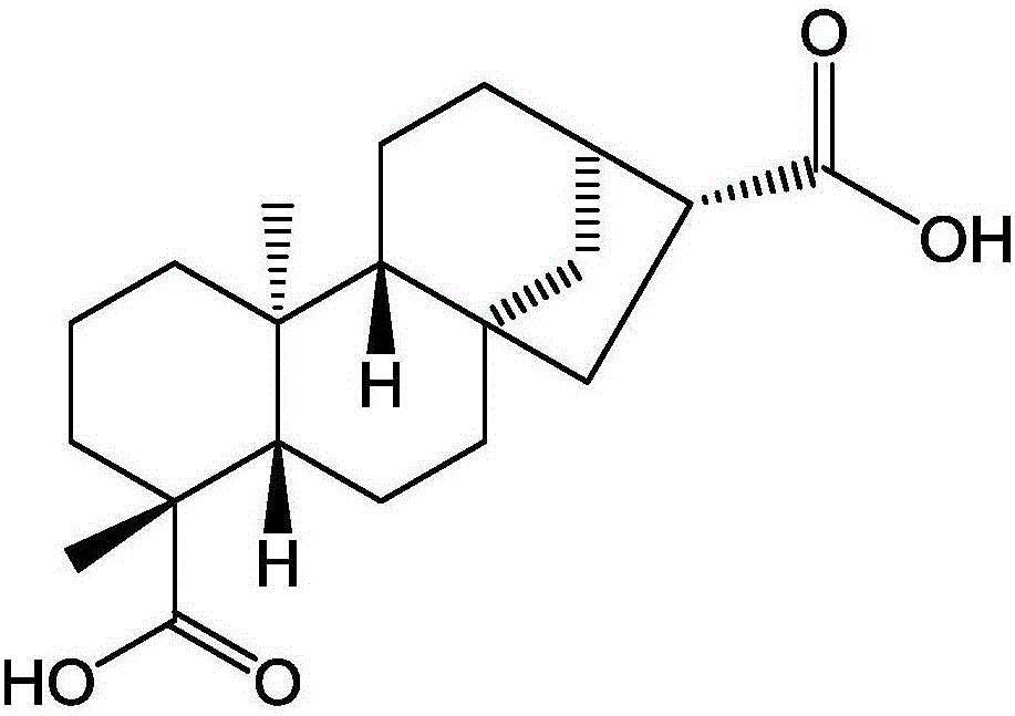 Diterpenoids extracted from herba siegesbeckiae, and preparation method and application thereof