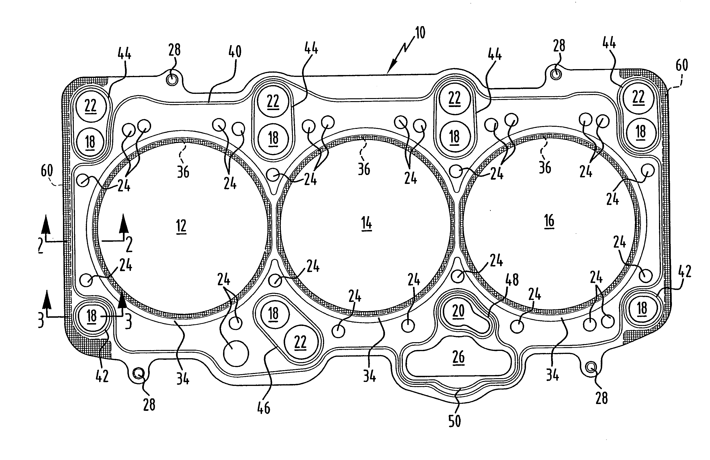 Cylinder head gasket