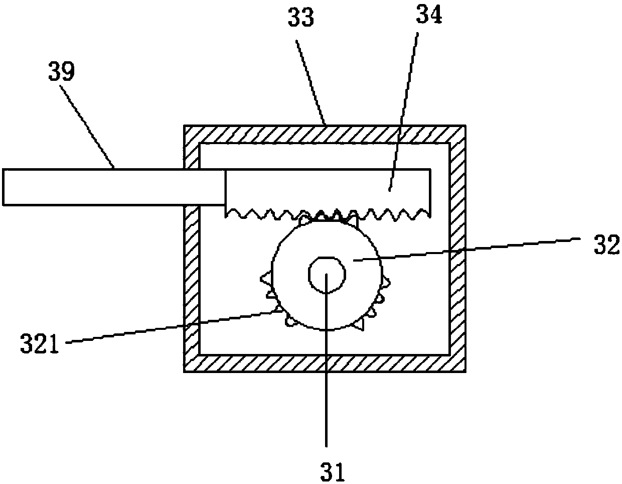 Crushing and vibrating type shell-removing and seed-taking device of camellia oleifera fruits for agricultural production