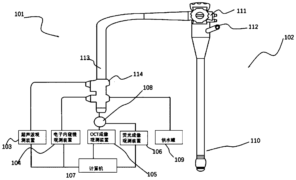 Multi-modal endoscope and endoscopic imaging system