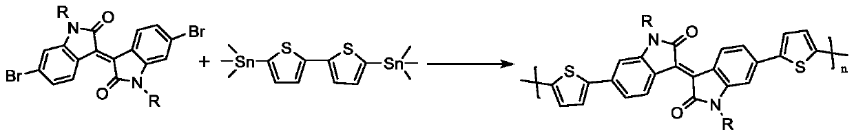 Highly-soluble high-performance semiconductor conjugated polymer and synthetic method thereof