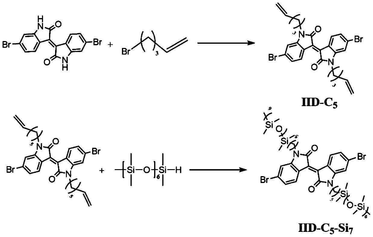 Highly-soluble high-performance semiconductor conjugated polymer and synthetic method thereof