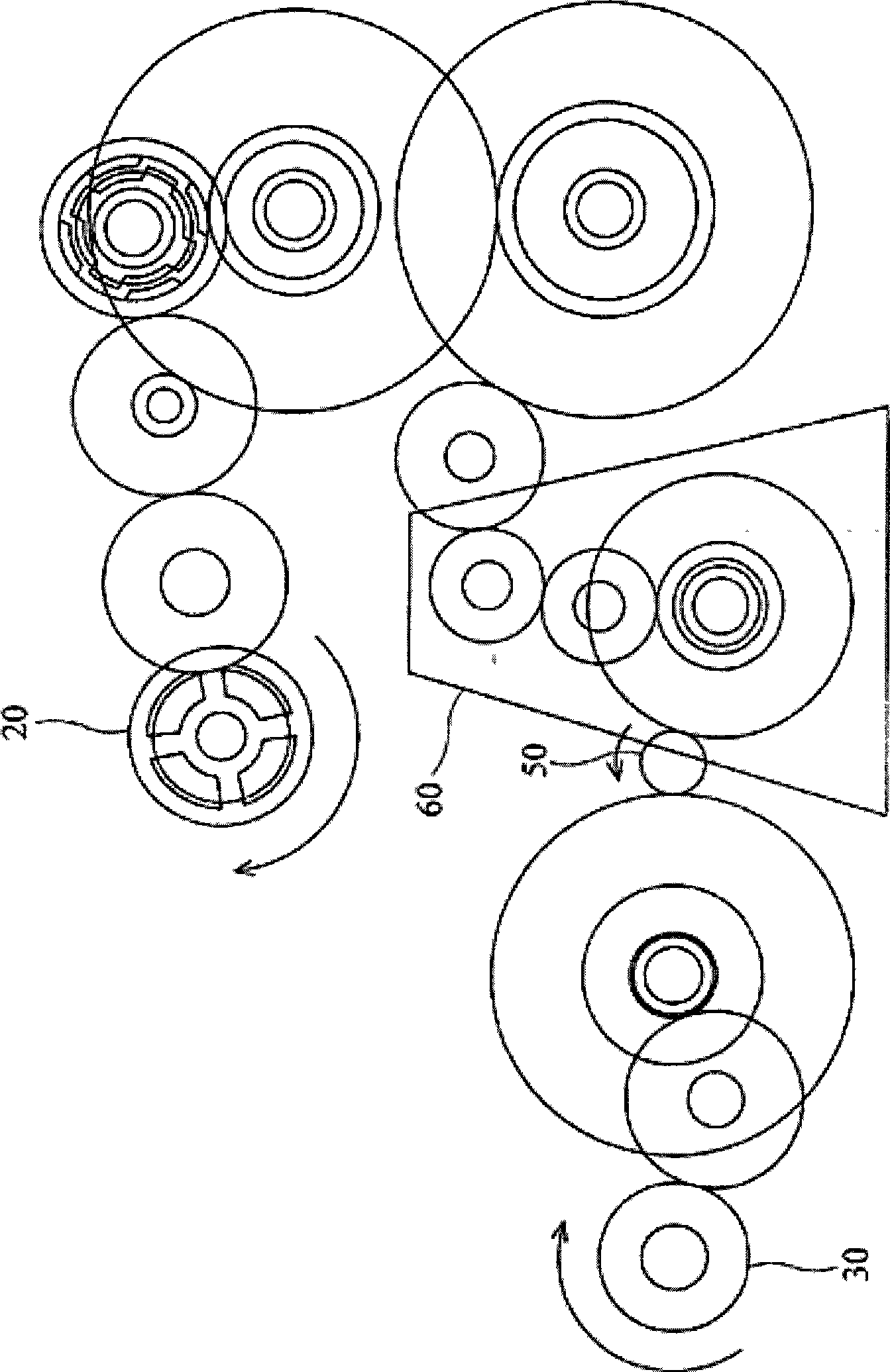 Paper stopping component and printer using the same