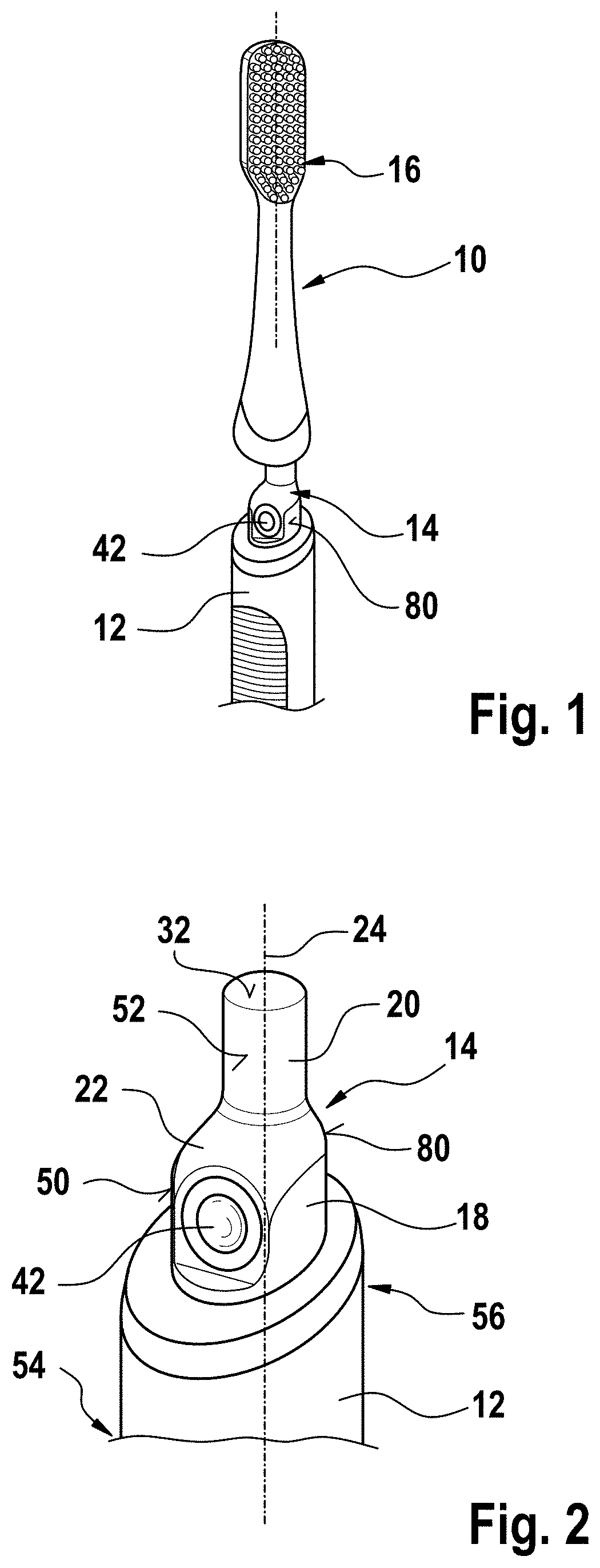 Sound, use of a sound, personal care implement exhibiting a sound, and use of a connector for providing a sound