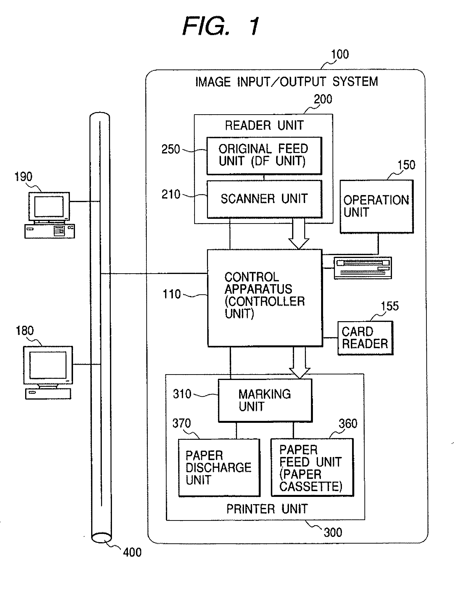 Image processing apparatus, image processing apparatus administration information display method, system, program and storage medium