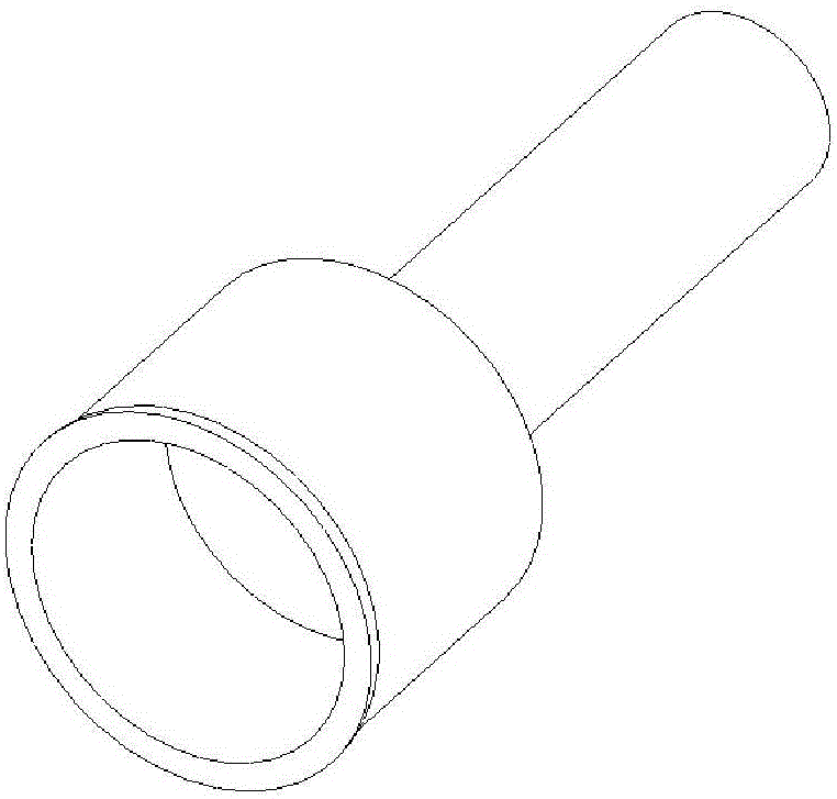 Installing tool for rear oil seal of crankshaft