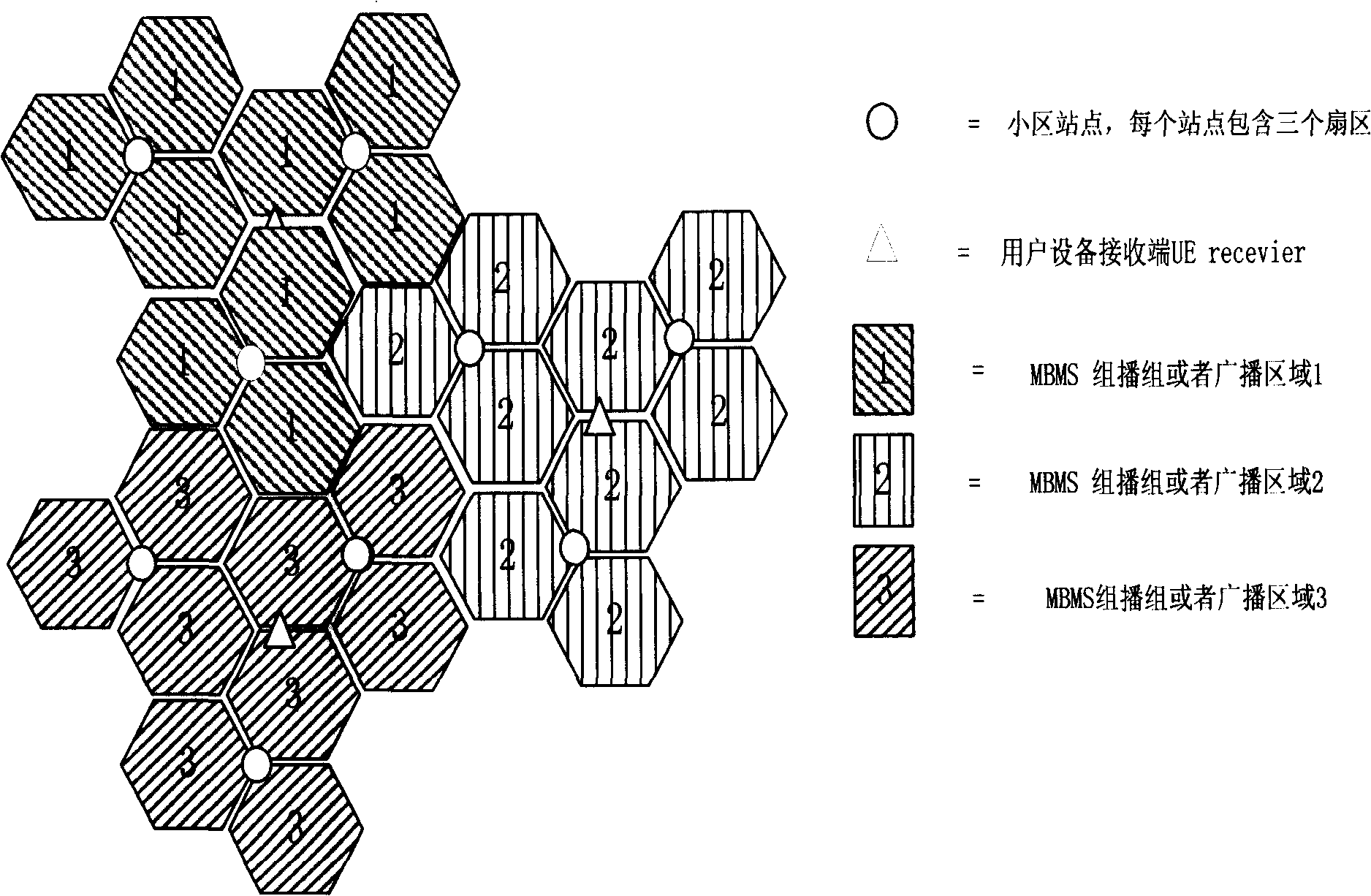 A same-frequency networking method for providing multimedia broadcast and multicast services