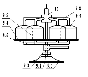 Automation brewing device utilizing sugar grass stalks as raw material