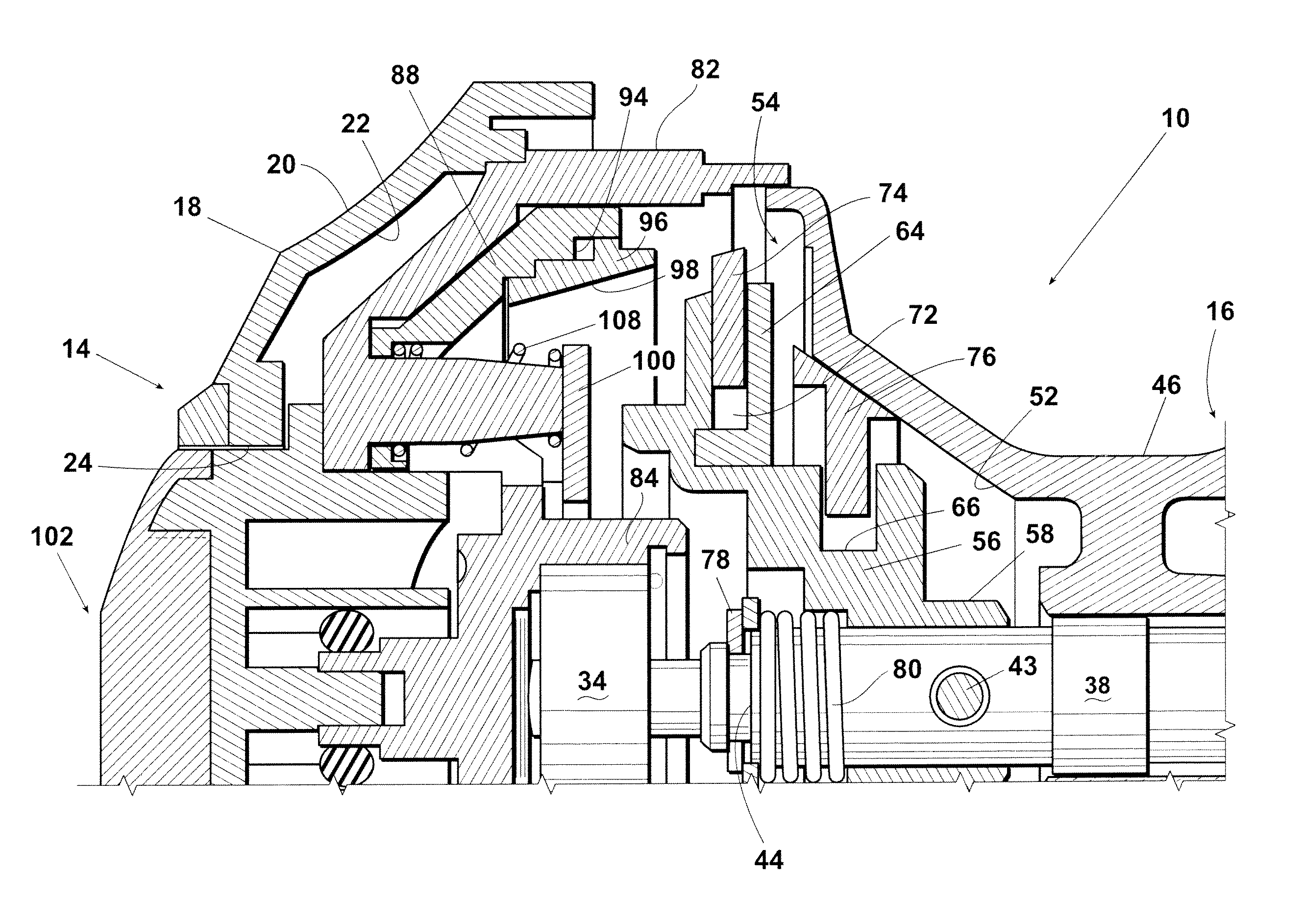 Automatic external adjustable spool braking system