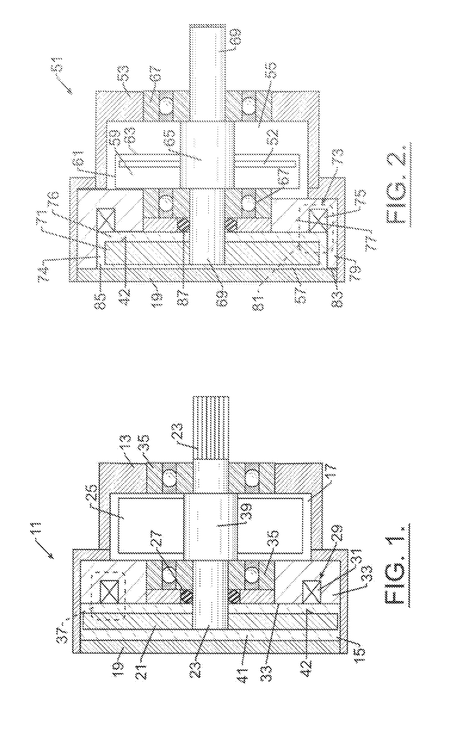 Brake with field responsive material