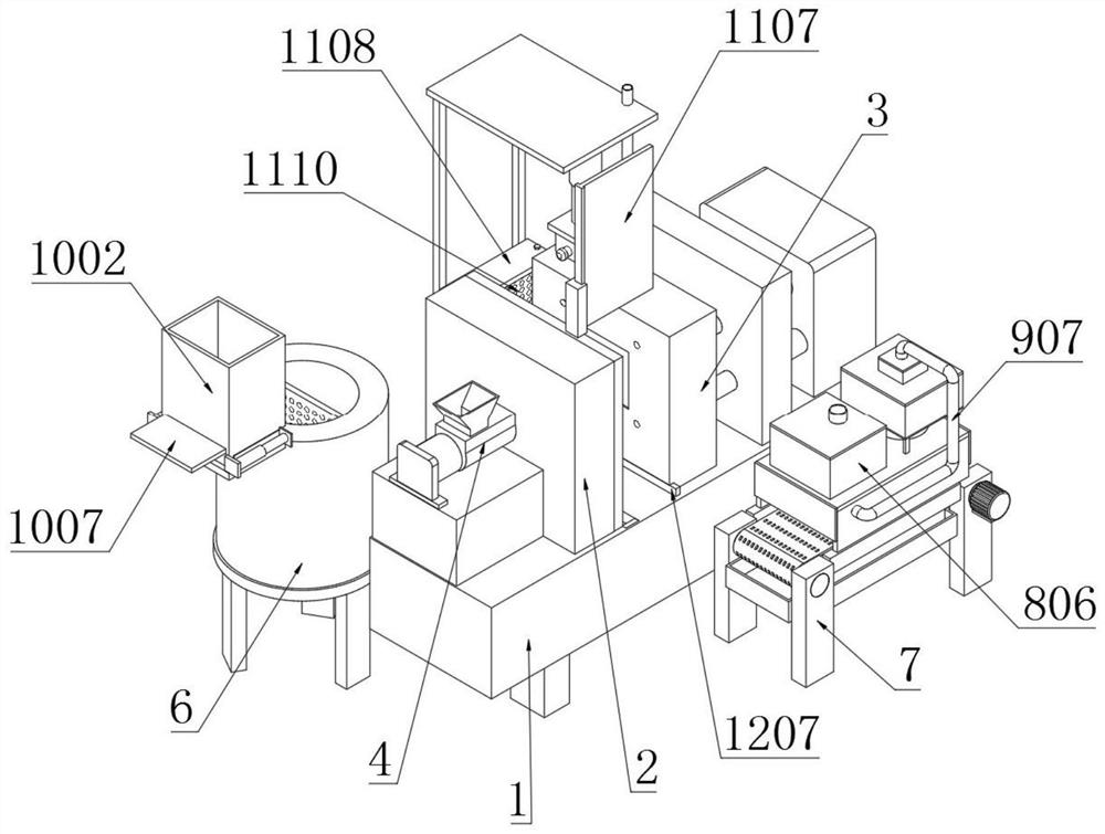 Die-casting forming equipment for intelligent manufacturing