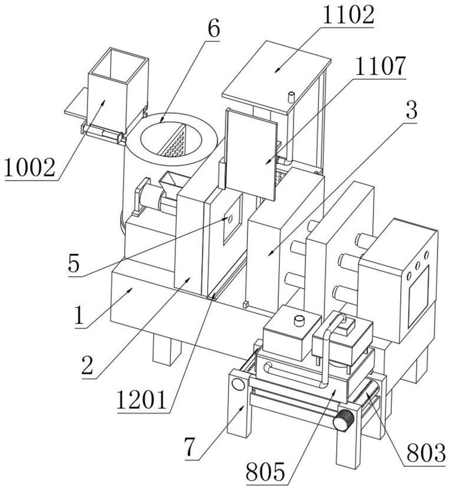 Die-casting forming equipment for intelligent manufacturing