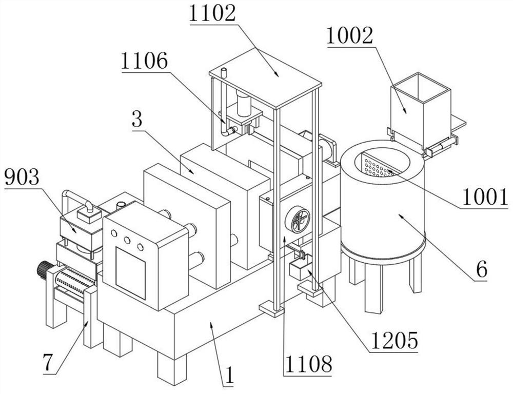 Die-casting forming equipment for intelligent manufacturing