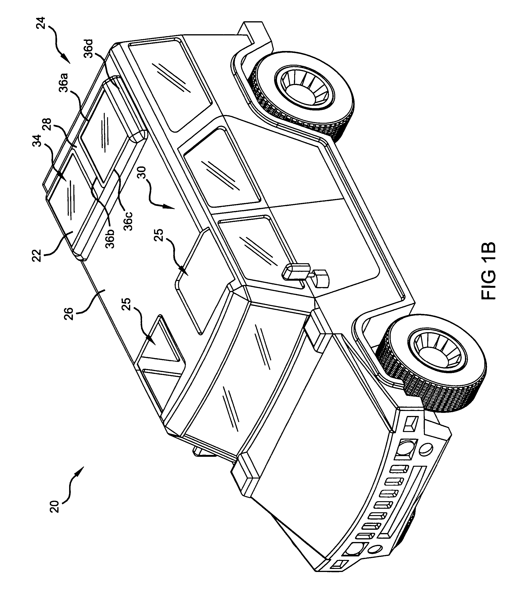 Removable T-top stowage on roof rack