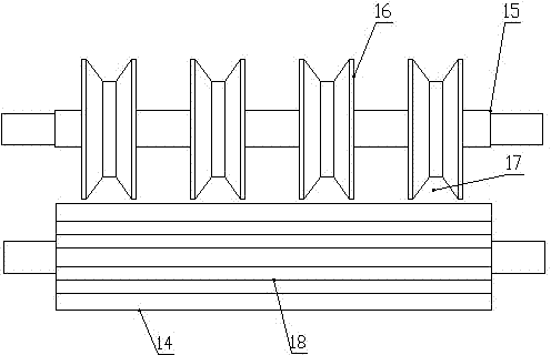 Peel-pith-leaf separator of maize straw